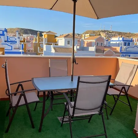 Adosado Playa, Geoda Y Aguilas Cerca, Con Barbacoa Y Piscina En San Juan De Terreros *