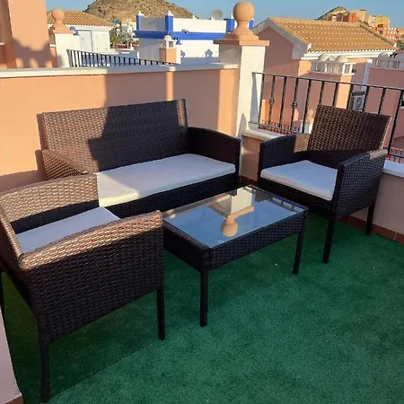 Adosado Playa, Geoda Y Aguilas Cerca, Con Barbacoa Y Piscina En San Juan De Terreros *